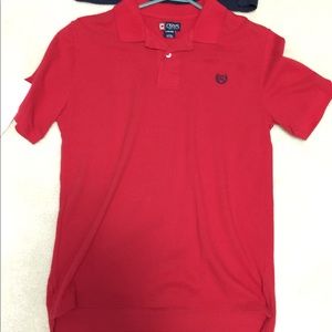 Chap Red Kids Polo Shirt